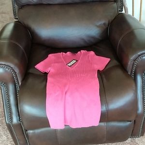 Nwt,xl,Worthington,summer/spring sweater, hot pink, stretchy